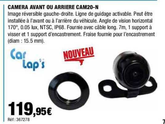 camera avant ou arriere cam20-n