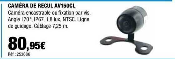 caméra de recul av150cl