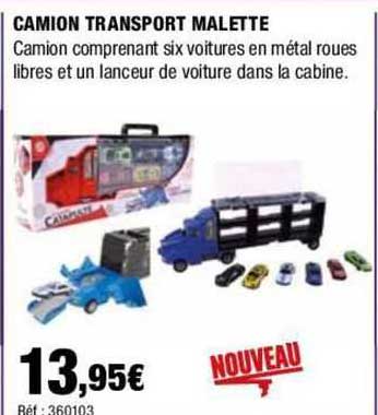 camion transport malette