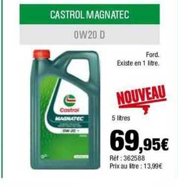 castrol magnatec ow20 d