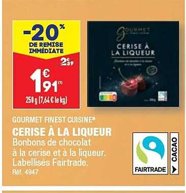 Cerise à La Liqueur Gourmet Finest Cuisine