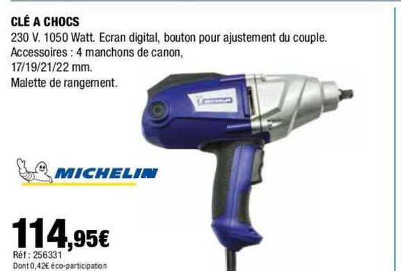 clé à chocs michelin