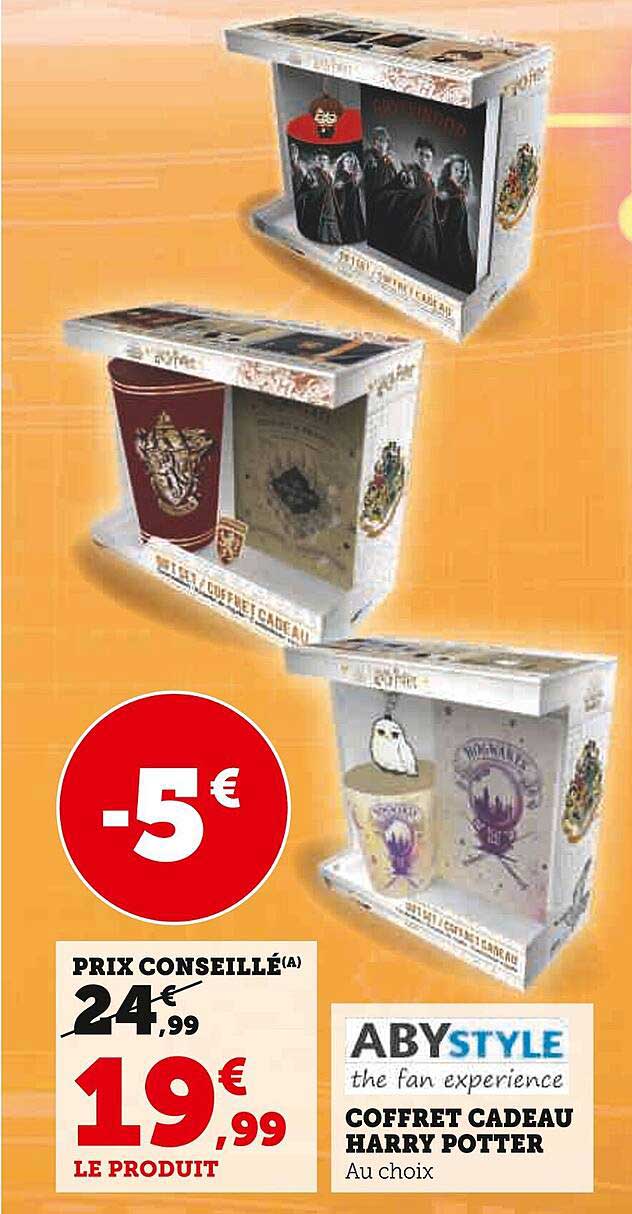 coffret cadeau harry potter