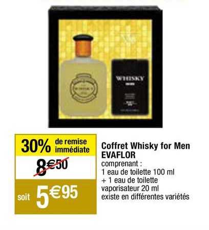 coffret whisky for men evaflor