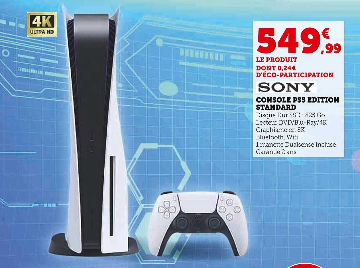 Console Ps5 édition Standard Sony