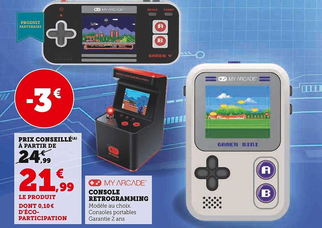 console rétrogramming my arcade