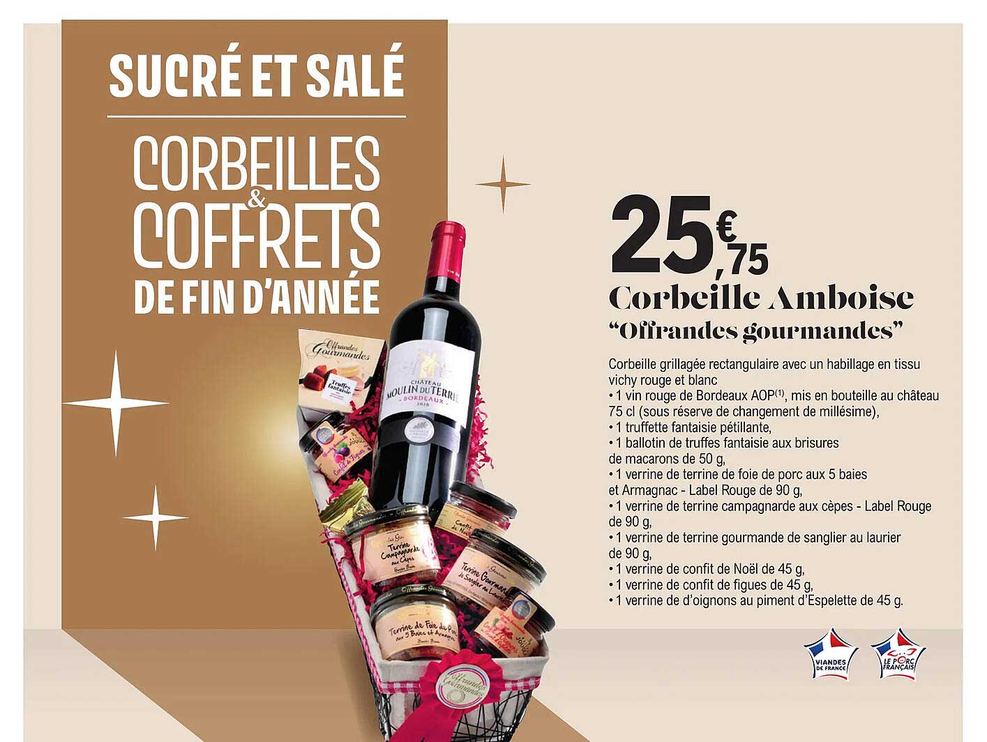 corbeille amboise "offrandes gourmandes"