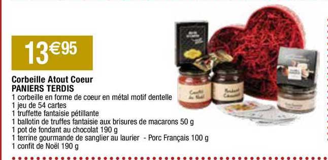 corbeille atout coeur paniers terdis