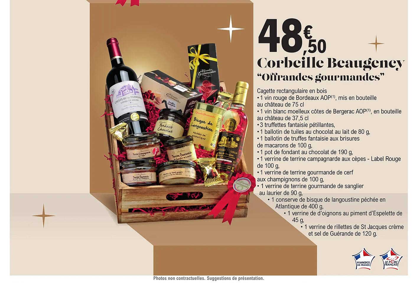 corbeille beaugeney "offrandes gourmandes"