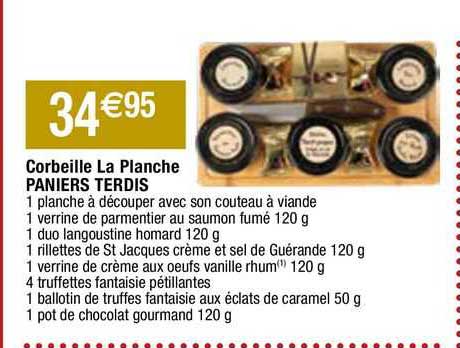 corbeille la plancha paniers terdis