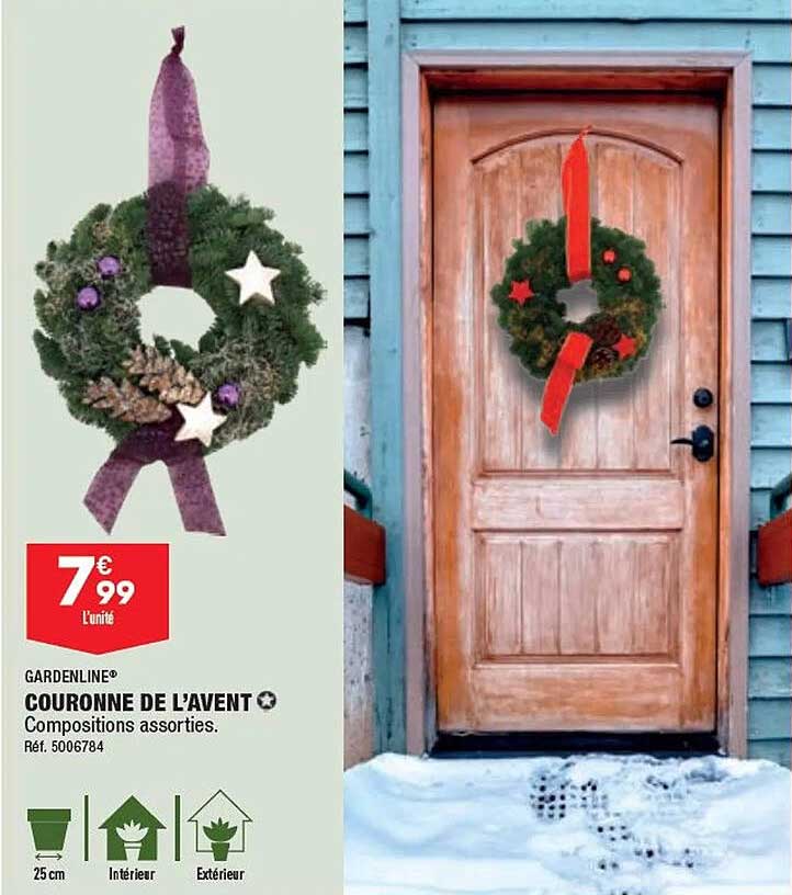 Couronne De L'avent Gardenline