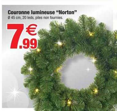 couronne lumineuse "norton"