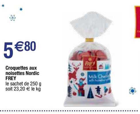 Croquettes Aux Noisettes Nordic Frey