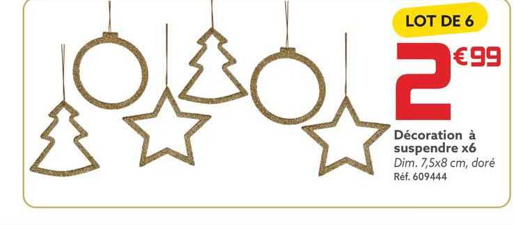 Décoration à Suspendre X6