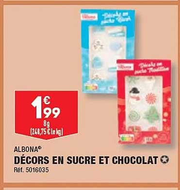 décors en sucre et chocolat albona