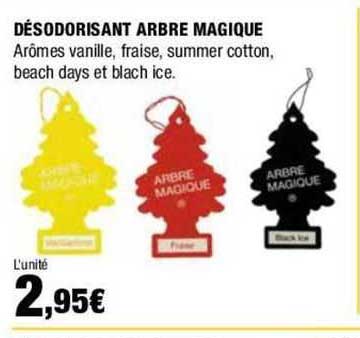 Désodorisant Arbre Magique