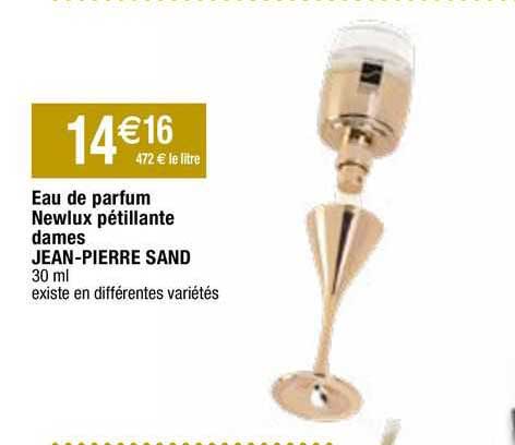 Eau De Parfum Newlux Pétillante Dames Jean-pierre Sand