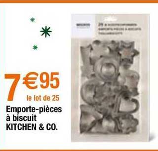 emporte-pièces à biscuit kitchen&co