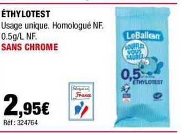 éthylotest LeBallon