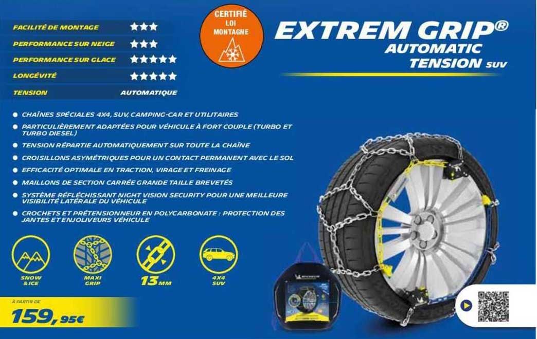 extrem grip automatic tension
