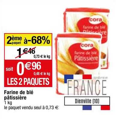 farine de blé pâtissière
