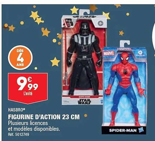 figurine d'action 23 cm hasbro