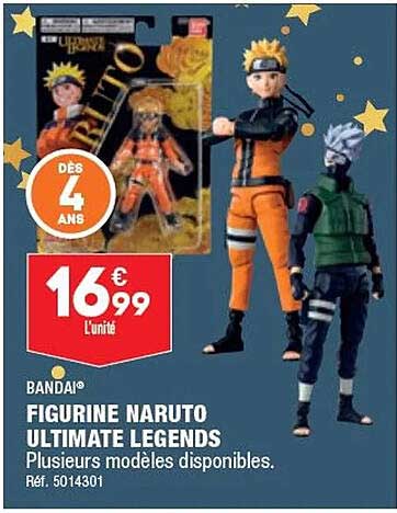 figurine naruto ultimate legends bandai
