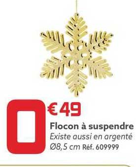 flocon à suspendre