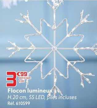 flocon lumineux