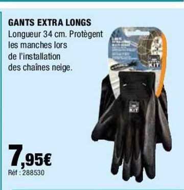 gants extra longs