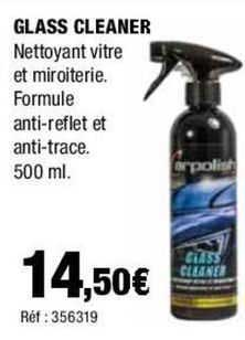 glass cleaner