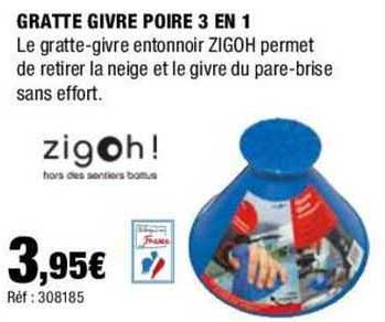 gratte givre poire 3 en 1