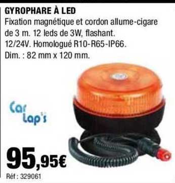 gyrophare à led