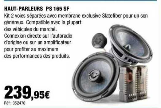 haut-parleurs ps 165 sf
