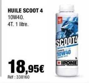 huile scoot 4 10w40