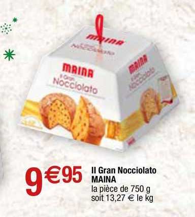 il gran nocciolato maina