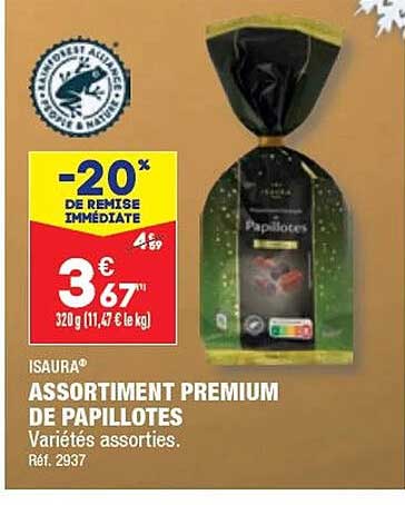 isaura  assortiment  premium de papillotes