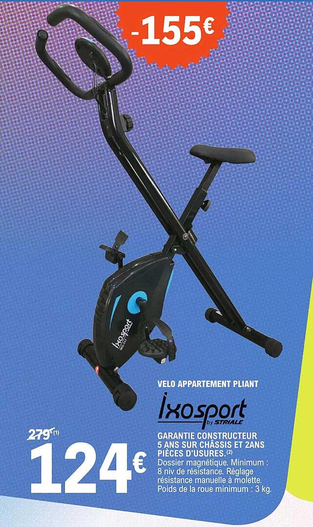 ixosport velo appartement pliant