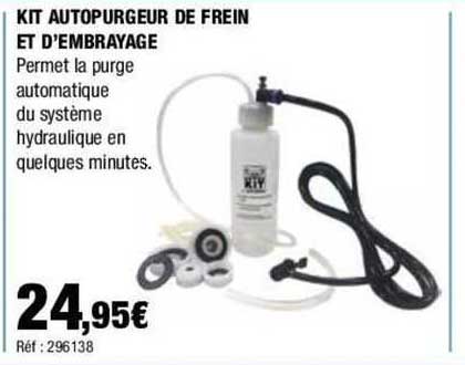 kit autopurgeur de frein et d'embrayage