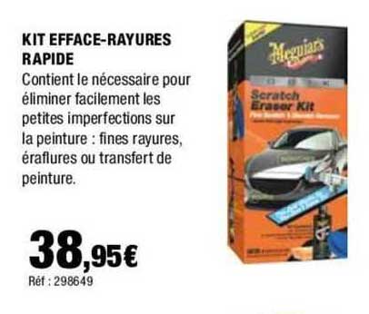 kit efface-rayures rapide