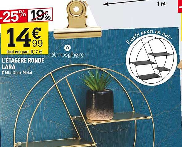 l'étagère ronde lara