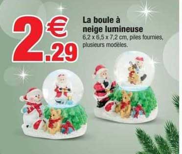 La Boule à Neige Lumineuse