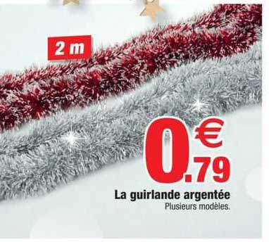 la guirlande argentée