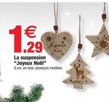 la suspension "joyeux noël"