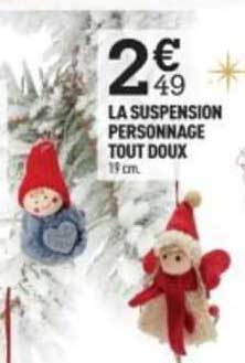 la suspension personnage tout doux