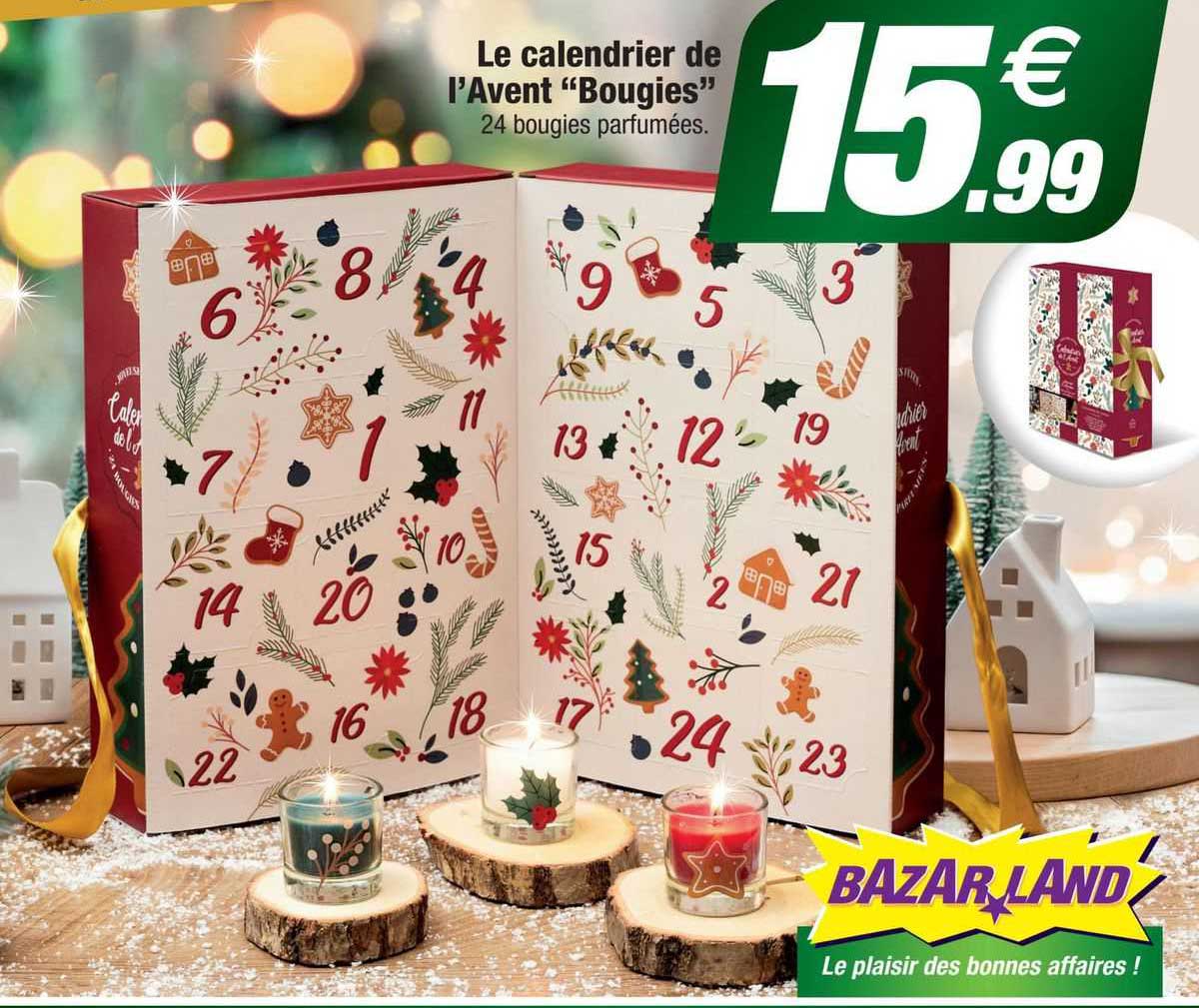 le calendrier de l'avent "bougies"