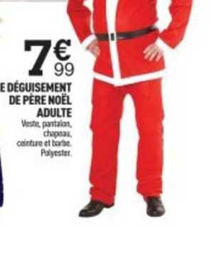 Le Déguisement De Père Noël Adulte
