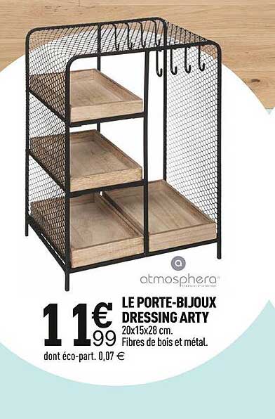 le porte-bijoux dressing arty atmosphera