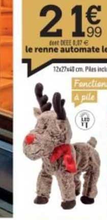 le renne automate led