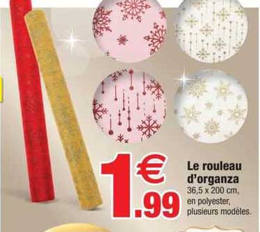 Le Rouleau D'organza